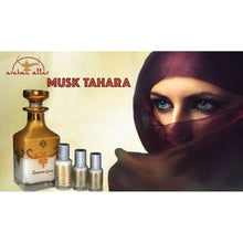 (12 ml, Musk of Mekkah) Black Deer Musk Amber Tahara Attar Rose ORIENTAL ARABIAN MUSK of MAKKAH HASEN Attar Exotic Perfume Oil Fragrance No Alcohol