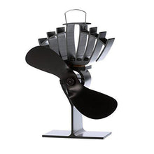 Ecofan 810CAXBX Heat Powered Wood Stove Fan, Black, Bilingual